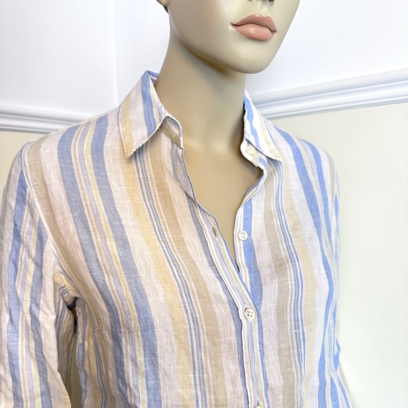 Paul & Shark 100% linen blouse - Picture 3 of 11